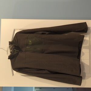 Mountain hardware, olive green, 1/2 zip jacket